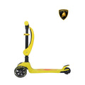 L5-2IN1-Y LAMBORGHINI LİSANSLI KATLANIR OTURAKLI IŞIKLI SCOOTER SARI - görsel 2