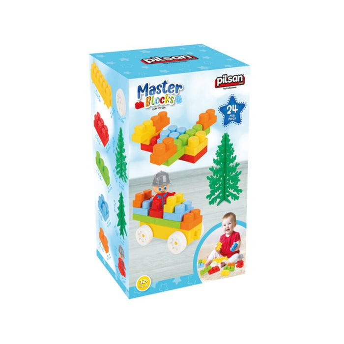 03 584-1010358401002 AKSESUARLI MASTER BLOKLAR 24 PARÇA - Toyz Show - 