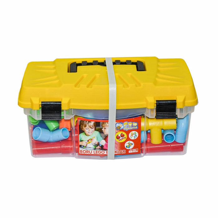 HC1023  Çanta Boru Bloklar 66 Parça - Toyz Show - 