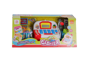 LF1018A HESAP MAKİNELİ MİKROFONLU SESLİ IŞIKLI YAZAR KASA MARKET SETİ - Toyz Show