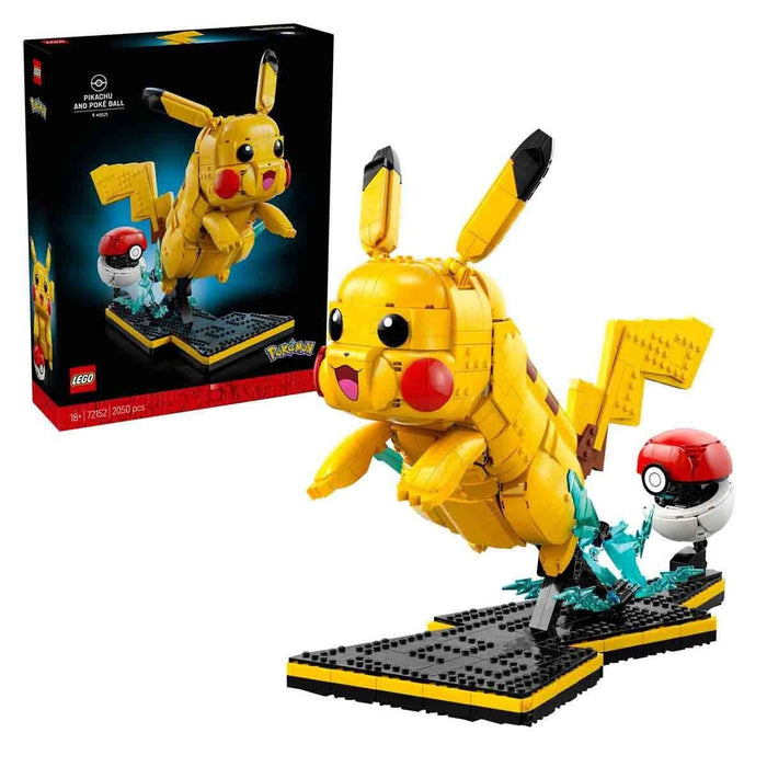 72152 Lego Pokémon Pikachu ve Poké Topu 2050 parça +18 yaş - Toyz Show - 