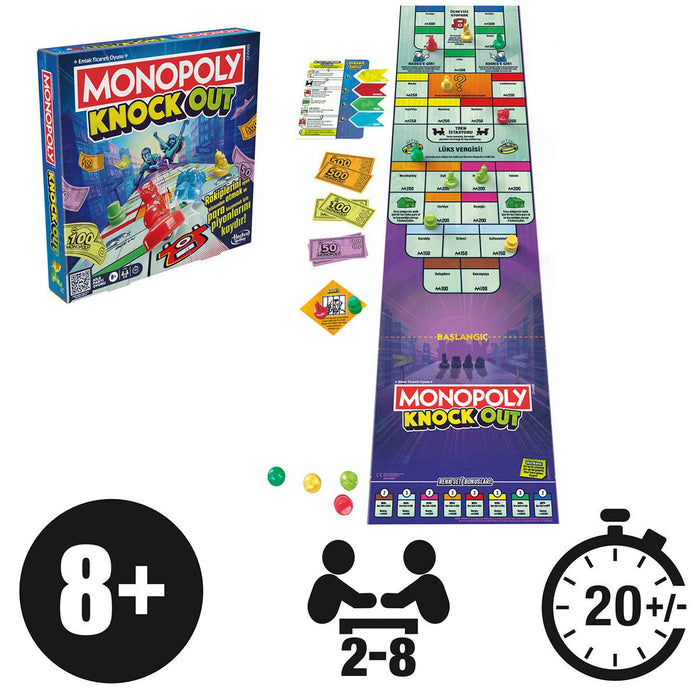 F8995 Monopoly Knockout - Toyz Show - 