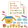 F6916 Play-Doh Piknik Şekilleri Başlangıç Seti +3 yaş - görsel 2