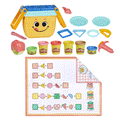 F6916 Play-Doh Piknik Şekilleri Başlangıç Seti +3 yaş - görsel 3