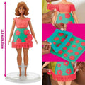 G1360 Play-Doh Barbie Çiçek Desenleri ve Püsküller Hamur Oyun Seti +3 yaş - görsel 4