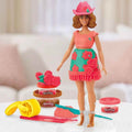 G1360 Play-Doh Barbie Çiçek Desenleri ve Püsküller Hamur Oyun Seti +3 yaş - görsel 3