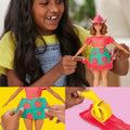 G1360 Play-Doh Barbie Çiçek Desenleri ve Püsküller Hamur Oyun Seti +3 yaş - görsel 6
