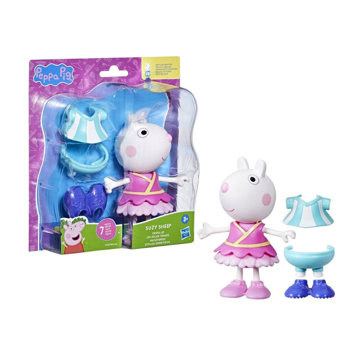 F8859 Peppa Pig ve Ailesi Kıyafetli Figür Seti +3 yaş - Toyz Show - 