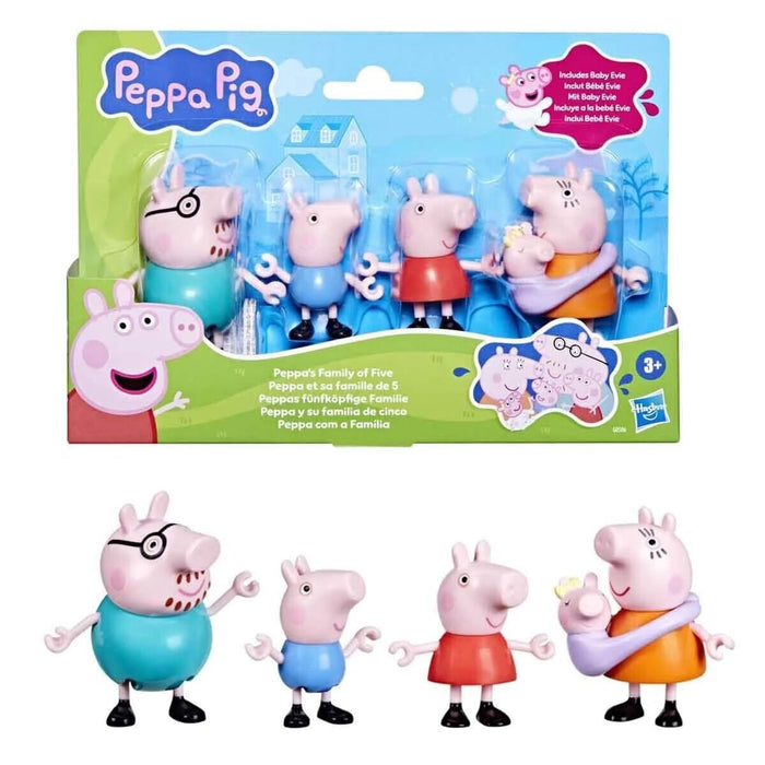 G0506 Peppa Pig ve Ailesi 5li Figür Seti +3 yaş - Toyz Show - 