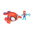 G0663 Spidey ve İnanılmaz Arkadaşları Su Ağı Figür Oyun Seti +3 yaş - görsel 2
