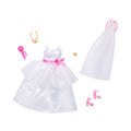 HWV76 Barbie + Ken Fashion - Gelin Aksesuarları (Bebekler ürüne dahil değildir.) - görsel 1