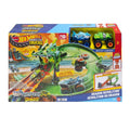 JFR06 Hot Wheels Monster Trucks  Sharks vs. Dinos Ejderha Yok Edici - görsel 1