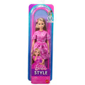 JJN62 Barbie Fashionistas - Damla Desenli Elbise - görsel 6