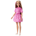 JJN62 Barbie Fashionistas - Damla Desenli Elbise - görsel 1