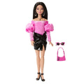 JJN76 Barbie DELUXE STYLE - Siyah Metalik Elbise - görsel 1