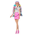 JJP07 Barbie Gökkuşağı Saçlar Sarı Saçlı Bebek - görsel 3