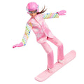 JKF78 Barbie Snowboard Sporcusu Oyun Seti - görsel 2
