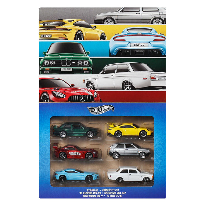 JLB25 Hot Wheels Euro Style 6lı Araç Paketi 1:64 - Toyz Show - 