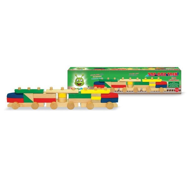 002KR Woodoy Yapboz Tren - Toyz Show - 