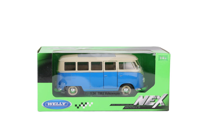 22095 WELLY 1 24 1963 VOLSWAGEN T1 BUS 12 - Toyz Show - 