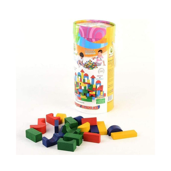 KR016 WOODOY 100 PARÇA KÜÇÜK KOVALI BLOKLAR 12 - Toyz Show - 