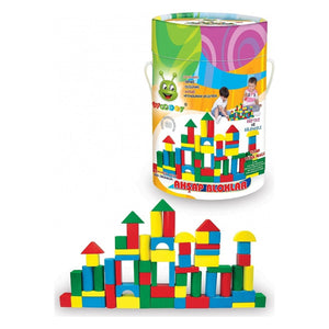 KR017 WOODOY 60 PARÇA KÜÇÜK KOVALI BLOKLAR - Toyz Show