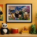 KP 714 KUNG FU PANDA PUZZLE 100 PRÇ - görsel 3