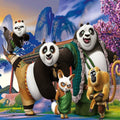 KP 714 KUNG FU PANDA PUZZLE 100 PRÇ - görsel 2