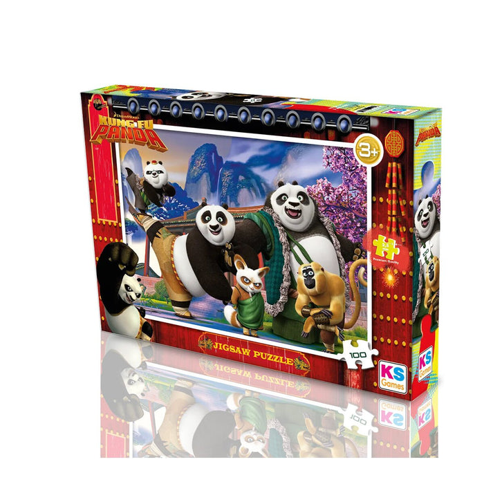 KP 714 KUNG FU PANDA PUZZLE 100 PRÇ - Toyz Show - 