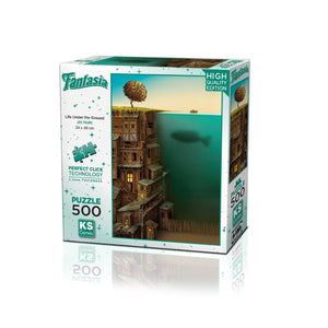 20045 Yer Altında Yaşam 500 Parça Puzzle -KS Puzzle - Toyz Show