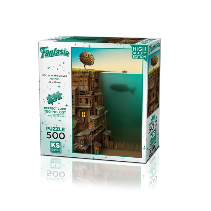 20045 Yer Altında Yaşam 500 Parça Puzzle -KS Puzzle - Toyz Show - 