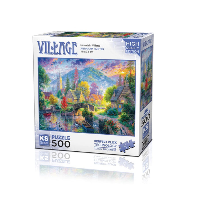 20046 Mountain Village 500 Parça Puzzle -KS - Toyz Show - 