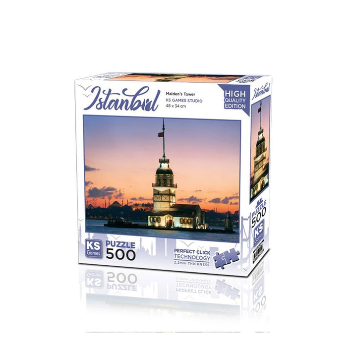 20059 Kız Kulesi Gün İstanbul 500 Parça Puzzle -KS Puzzle - Toyz Show - 