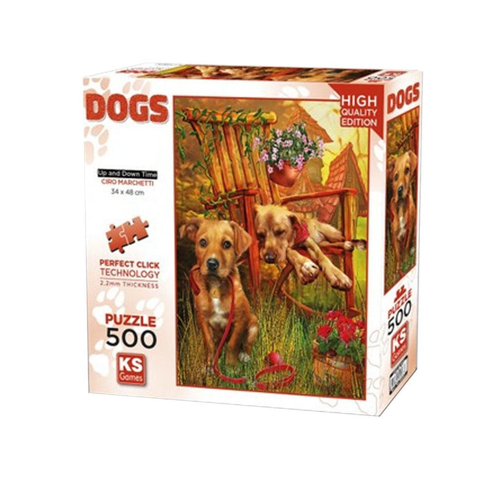 20067 Up And Down Time 500 Parça Puzzle -KS Puzzle - Toyz Show - 