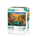20089 PUZZLE 500 THE SİLENT TALE OF FİSHERMAN - görsel 1
