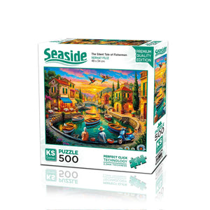 20089 PUZZLE 500 THE SİLENT TALE OF FİSHERMAN - Toyz Show