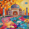 20092 PUZZLE 500 MOSAİC TAJ - görsel 2
