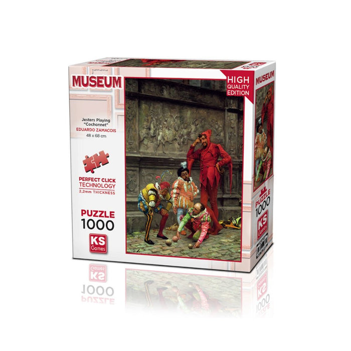 20662 Jesters Playing Cochonnet 1000 Parça Puzzle -KS Puzzle - Toyz Show - 