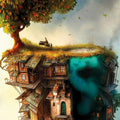 20777 PUZZLE 1000 PLANİST ON THE ROOFTOP - görsel 2