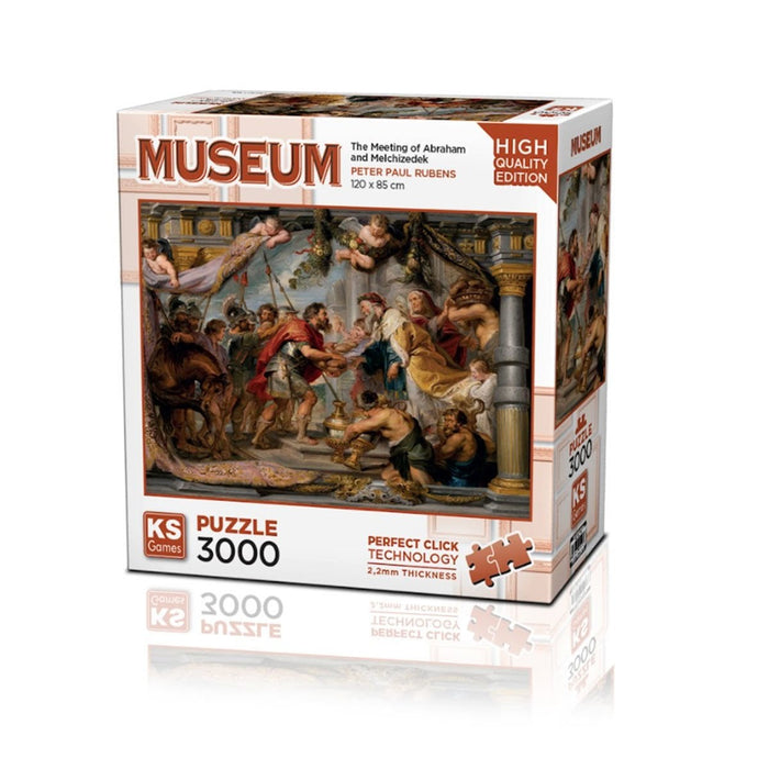 23018 The Meeting Of Abraham And Melchizedek 3000 Parça -KS Puzzle - Toyz Show - 