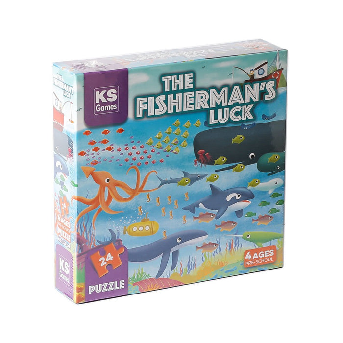 PRS 32708 The Fisherman Sluck Pre School Puzzle -KS Puzzle - Toyz Show - 