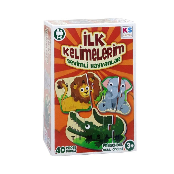ILK805 İlk Kelimelerim -KS Puzzle - Toyz Show - 
