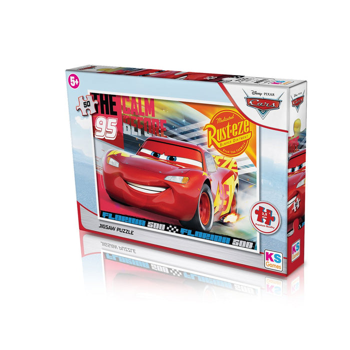 CR709 Cars 50 Parça Çocuk Puzzle -KS Puzzle - Toyz Show - 