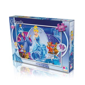 CRL714 KS, Cinderella / 100 Parça Puzzle - Toyz Show