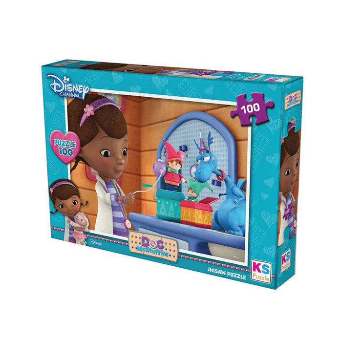 DOC714 Doc McStuffins 100 Parça Puzzle -KS Puzzle - Toyz Show - 