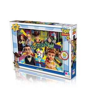 TS714 KS Toy Story 4 / 100 Parça Puzzle - Toyz Show