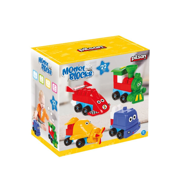 03 213-1170321301002 MODEL BLOKLAR 22 PARÇA S20143-26-1 - Toyz Show - 
