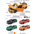 KZL-DC24272 KZL-DC24272 AUDI R8 1:24 ISIKLI SESLI  32 - görsel 6