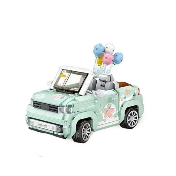 LZ-1132 LOZ BALON ARABASI YEŞİL 779 PARÇA BLOCK OYUNCAK - Toyz Show - 