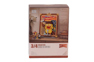 LZ-1288 LOZ ÖRDEK AHŞAP BOYAMA 893 PARÇA BLOCK OYUNCAK - Toyz Show
